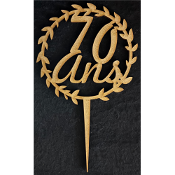 TOPPER - Couronne 70 ans...
