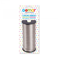 RUBAN - Bolduc gris à...