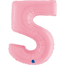 Ballon Chiffre 5 rose...