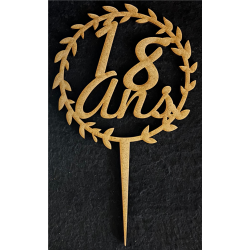 TOPPER - Couronne 18 ans...
