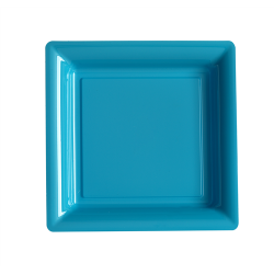 ASSIETTE - Turquoise  x 12...