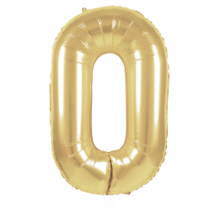 BALLON MYLARD - Chiffre 0...