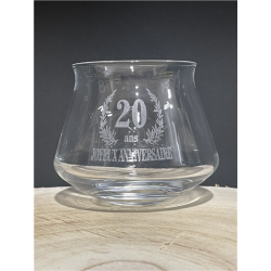 VERRE DÉGUSTATION - 20 ans...