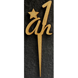 TOPPER - 1 an (en bois...