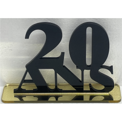 CENTRE DE TABLE - 20 ans...