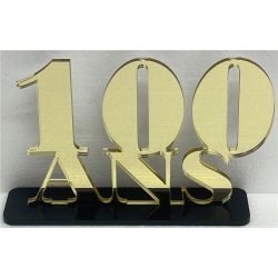 CENTRE DE TABLE - 100 ans...