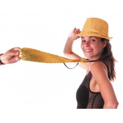 CRAVATE - Or/dorée à sequin...