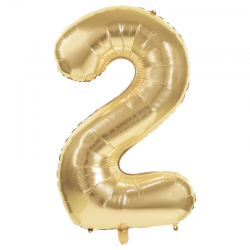 BALLON MYLARD - Chiffre 2...