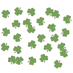 CONFETTIS DE TABLE - Trèfle...