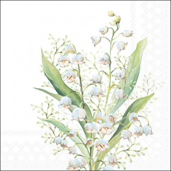 SERVIETTE - Muguet x 20...