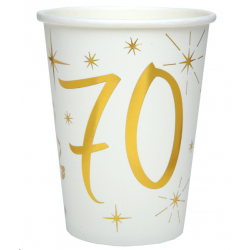 GOBELET/VERRE - 70 ans...