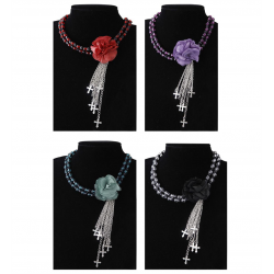 COLLIER/RAS DE COU - Avec...