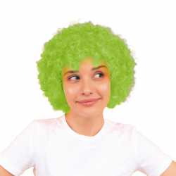 PERRUQUE - Pop/clown verte