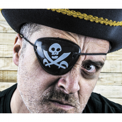 CACHE OEIL - Pirate...