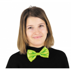 NOEUD PAPILLON - Vert fluo...