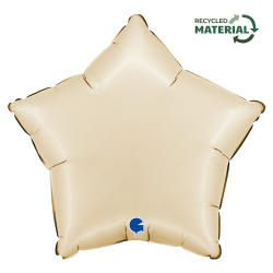 Ballon Etoile ivoire satin...