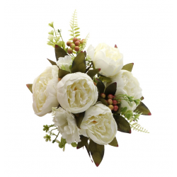 BOUQUET - Pivoine blanches...
