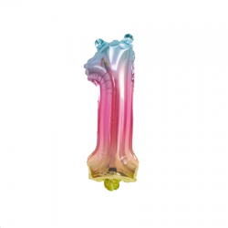 BALLON MYLARD - Chiffre 1...