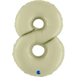 Ballon Chiffre 8 Vert olive...