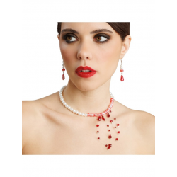 PARURE - Collier de perles...