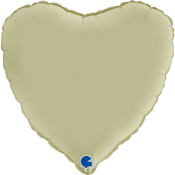 Ballon Coeur vert olive...