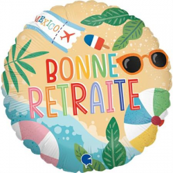 Ballon Bonne retraite rond...