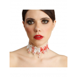 COLLIER - Dentelle et...