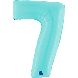 Ballon Chiffre 7 bleu...