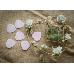 CONFETTIS - Coeur rose...
