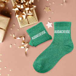 CHAUSSETTE - A paillettes...