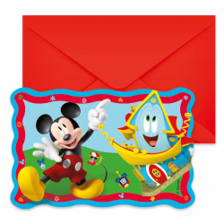 INVITATION - Mickey x 6...
