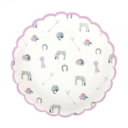 ASSIETTE - A cheval x 8 (en...