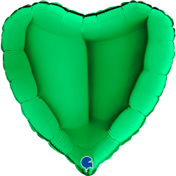 Ballon coeur vert...