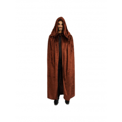 CAPE - Marron avec capuche...