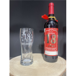 VERRE À BIÈRE - 18 ans (en...