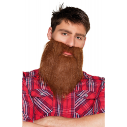 POSTICHE - Barbe châtain...