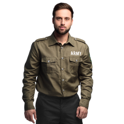 CHEMISE - Armée/soldat/army XL