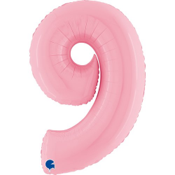 Ballon Chiffre 9 rose...