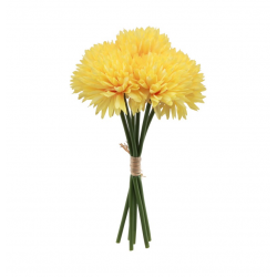 BOUQUET - Dalhia jaune x 6...