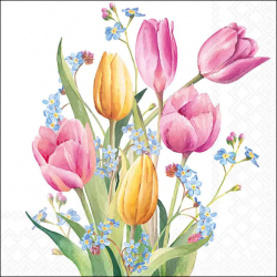 SERVIETTE - Bouquet de...