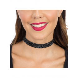 COLLIER - Ras de cou noir...