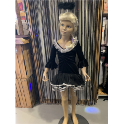ANGE NOIR - Robe 5/6 ans 128cm