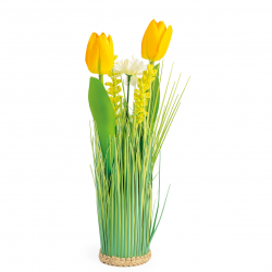 BOUQUET - Tulipe jaune et...
