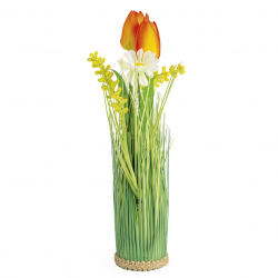 BOUQUET - Tulipe orange et...