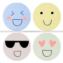 SMILEY/EMOJI - Serviette x...