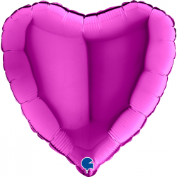 Ballon coeur violet...