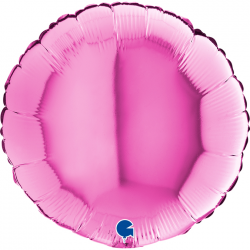 Ballon Rond rose fushia...