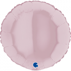 Ballon Rond rose pastel...