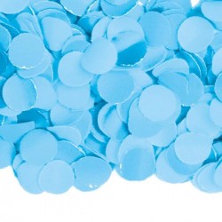 CONFETTIS - Rond bleu...