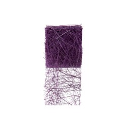 RUBAN - Prune (an abaca 7cm...